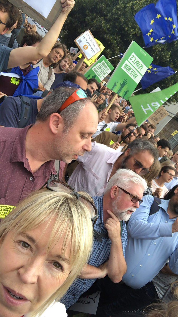 snb19692's tweet photo. Just now on College Green.
Live protest to #StopTheCoup.
Will it be shown on main stream media??
Time to PROTEST. If not now? when??
#SODEM #StopBrexit https://t.co/tDmQP3dvGR