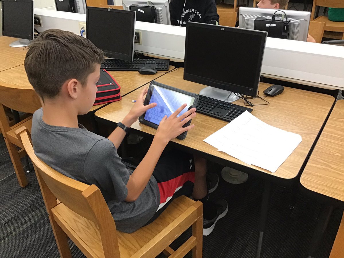We’re working hard on the first issue of the <a href="/CSTWildcatsMS/">ChisholmTrailMS</a> student newspaper! Their articles will be published on the CST Wildcat Prowler news website the week after Labor Day!