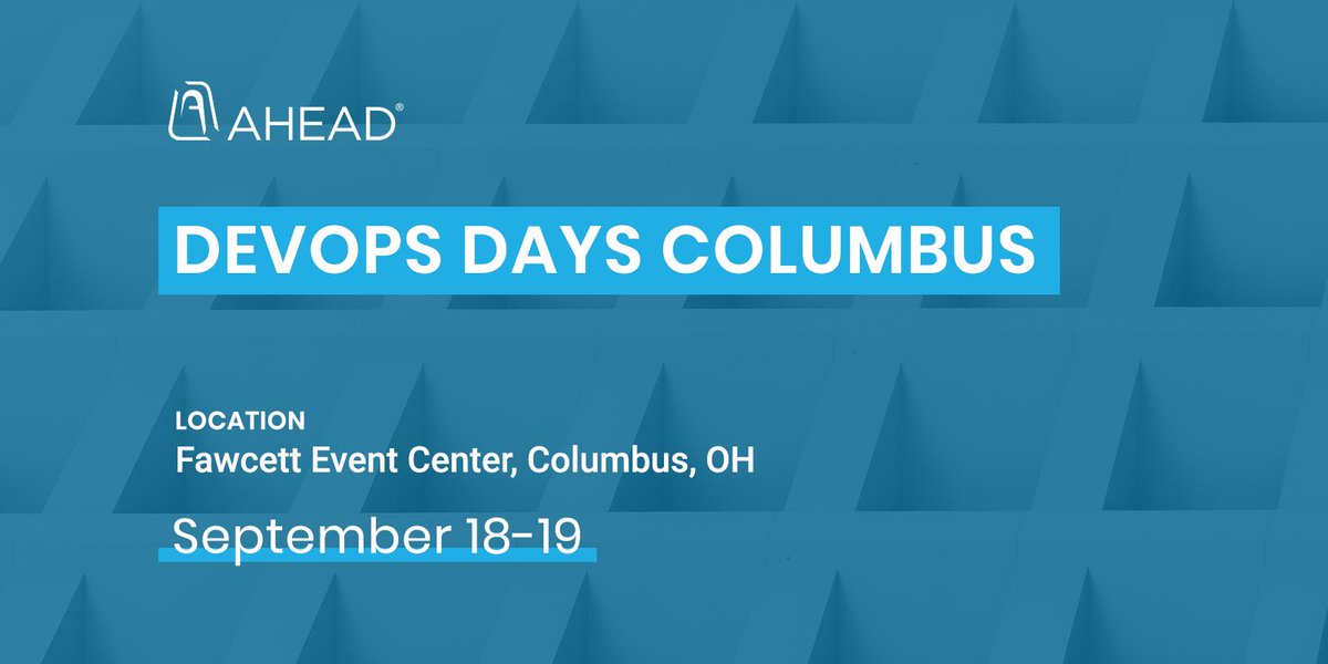 Ahead's tweet image. AHEADians are gearing up for another @DevOpsDaysOhio with our booth prepped with swag. Let&apos;s talk #ScaledDevOps for your #enterprise. 
bit.ly/2Nln6kX