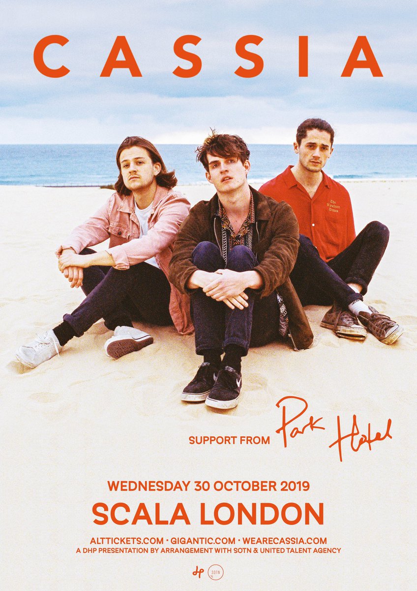 Woohoo! Greatful to be warming up for <a href="/wearecassia/">Cassia</a> <a href="/ScalaLondon/">Scala</a> 30th October ✨✨
