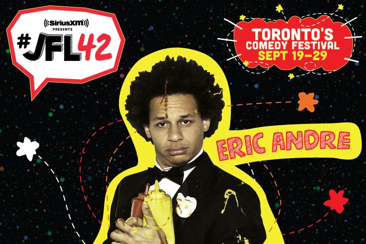 nowtoronto's tweet photo. Toronto Comedy fans! Retweet this for a chance to win ticket’s to JFL42’s @ericandre! @justforlaughs #JFL42 #spon #contests https://t.co/lfMuKuTtov