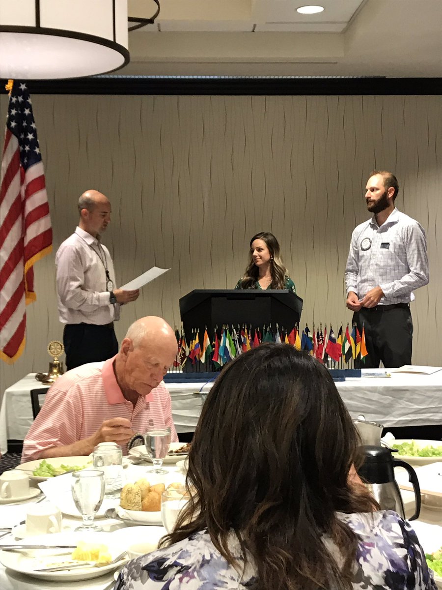 YMCASteveS's tweet image. Best day when you induct a new member into @FargoRotary   Welcome Crystal #ymcacassclay #seviceaboveself #heretoserve