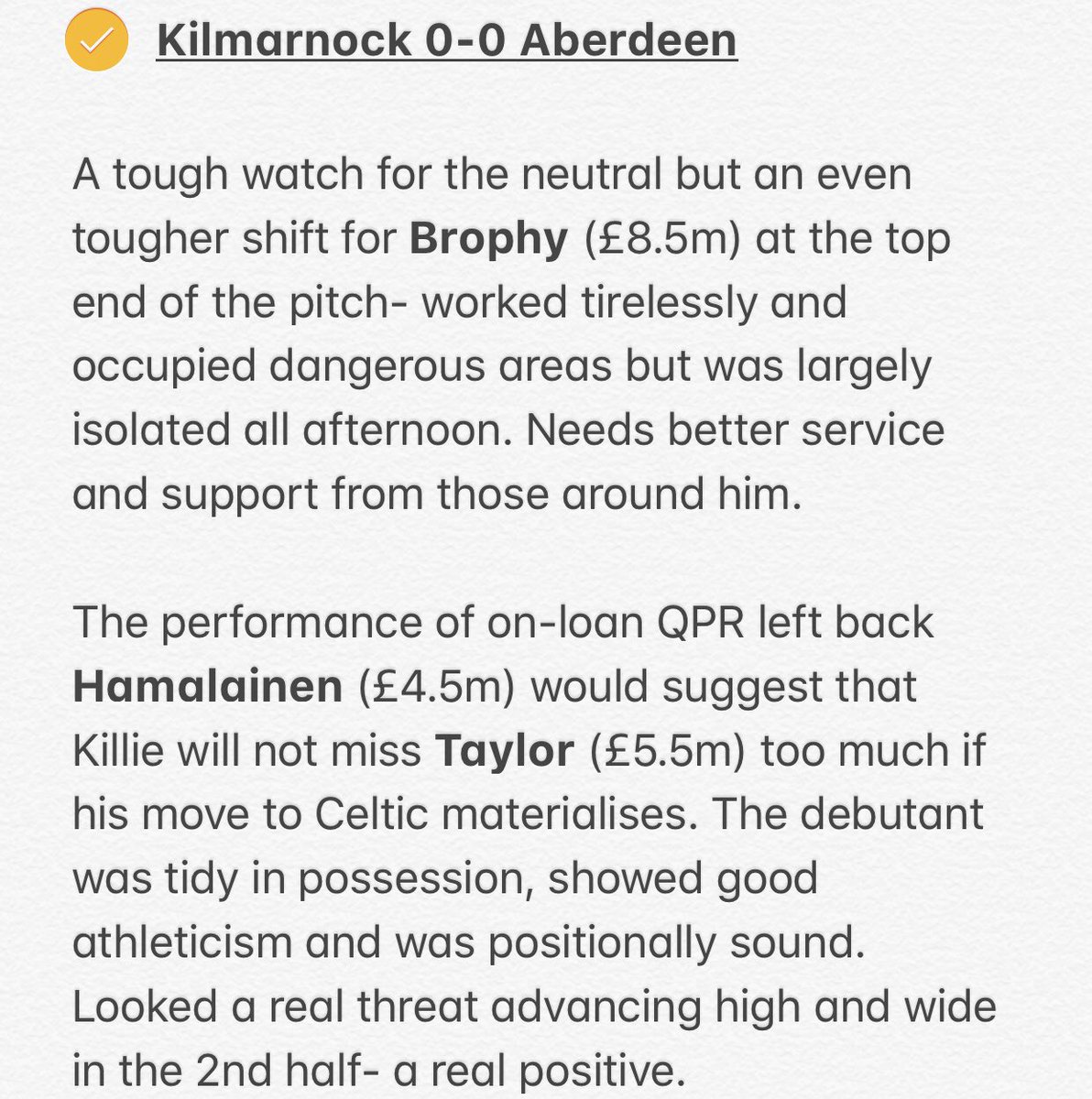 Scottish Fantasy Football Scout tweet media