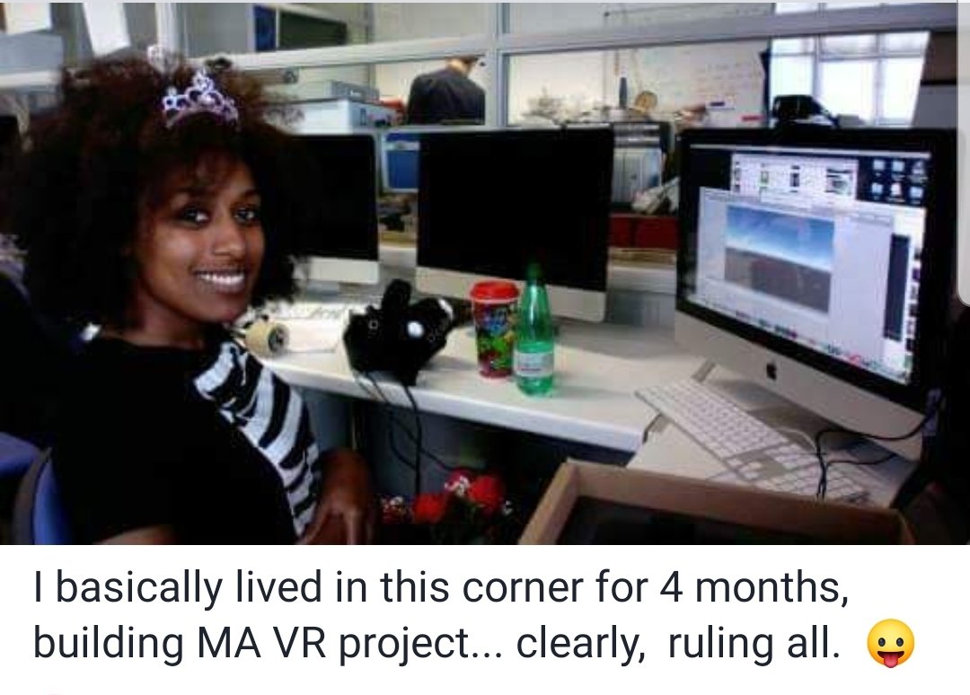 Today's my 4 year AnniVRsary of dev'ing my first game in VR for the Oculus DK2 :')  Lord, the adventure this small project for my thesis research would lead me on...🤯