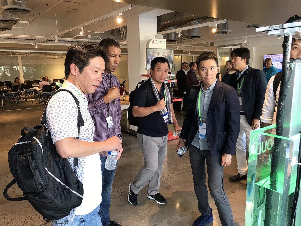 Cisco Japan is helping meet the infrastructure needs of the #Tokyo2020 #Olympics
<a href="/Cisco/">Cisco</a> had a delegation visit the International Innovation Center @ Vegas yesterday to learn what the <a href="/CityOfLasVegas/">City of Las Vegas</a> has accomplished so its team can apply lessons learned back home.

#InnovateVegas