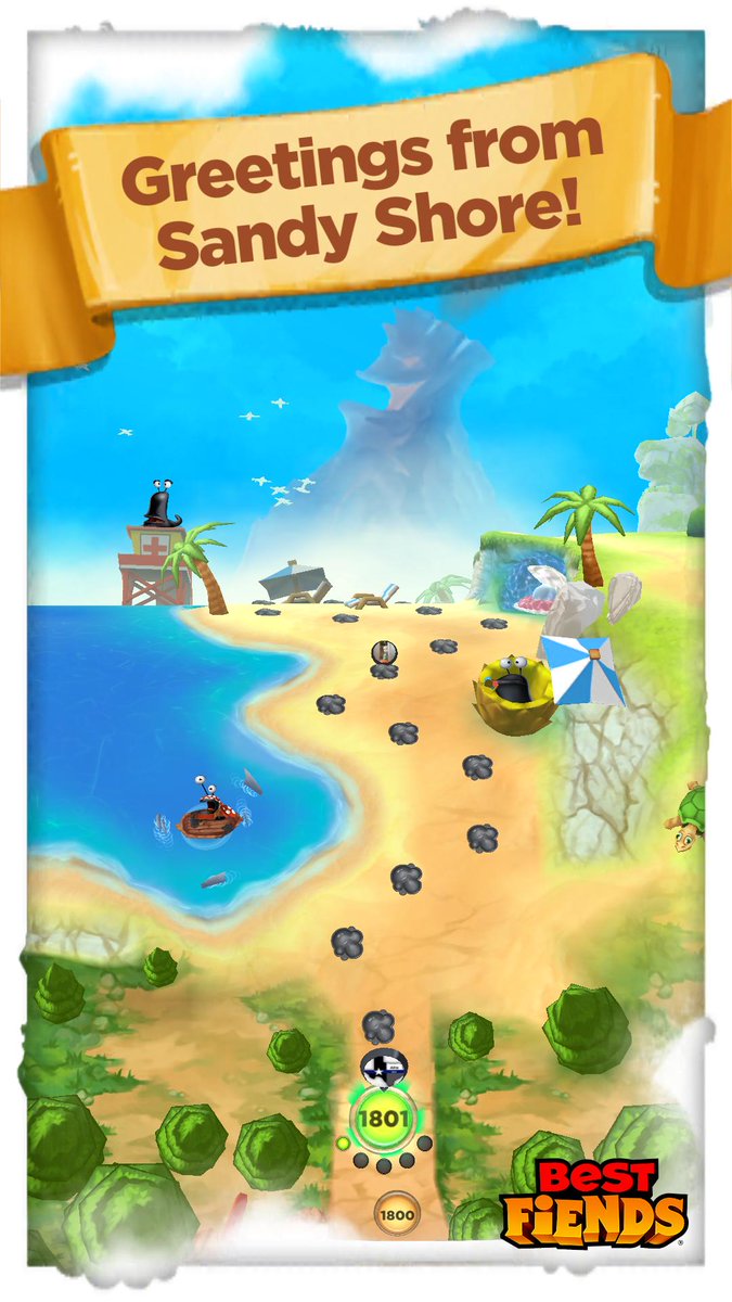 TX_Chrissy's tweet image. Gate Opened! Bring on the Sandy Shore in #BestFiends - Download FREE - download.BestFiends.com via @bestfiends