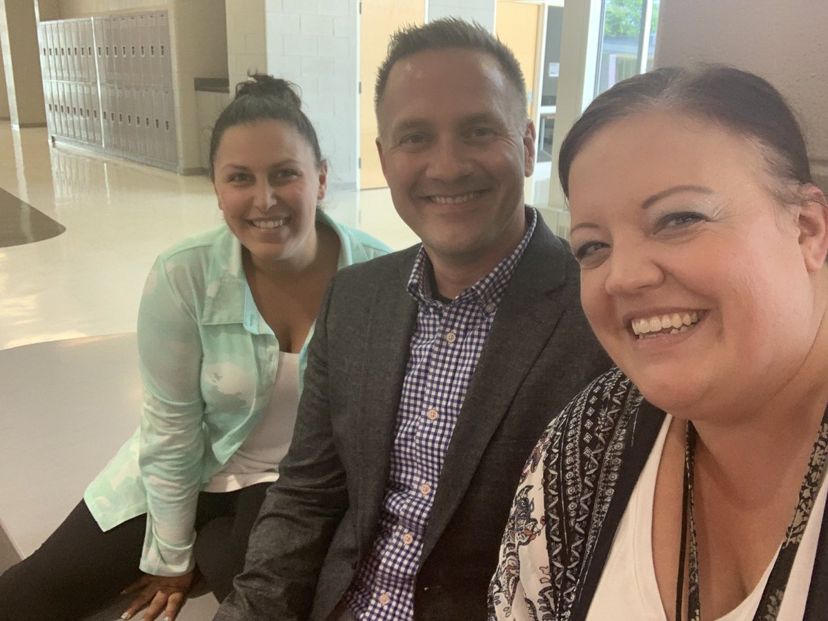 <a href="/RachelLMatz/">Rachel Matz</a> caught me and  <a href="/tjbidlack/">Todd Bidlack</a> tweeting during her break from PD! <a href="/CHollerith/">Charlie Hollerith</a> <a href="/JessicaLupone/">Jessica Lupone</a> <a href="/cathysmcdonald/">Cathy Skutch McDonald</a> <a href="/dreednordwall/">David Reed-Nordwall</a> <a href="/GolabSusan/">Susan Wilson-Golab</a> #bloomfieldforward