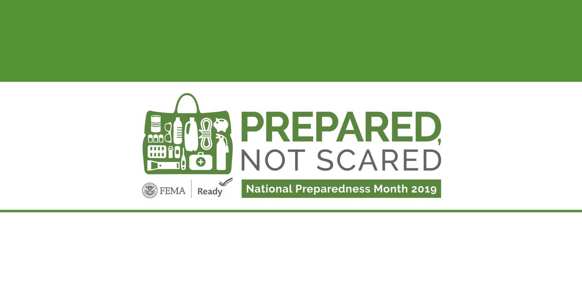 lightshipworks's tweet photo. #NationalPreparednessMonth is recognized each September to promote family and community disaster and emergency planning now and throughout the year. Are you prepared? https://t.co/FHfIrqMZfp https://t.co/Pes04FZjZf