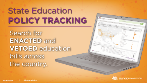 EdCommission's tweet photo. Want to track #EdPolicy in your state? Our resource makes it easy! https://t.co/F4GZ6beeMI https://t.co/I3VspmqTRf