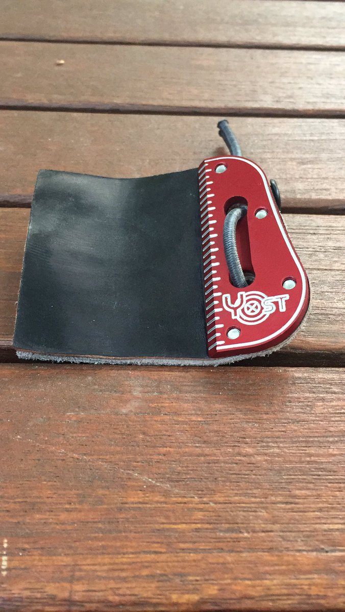 Really like new Yost tab, just a shame I shoot split finger.