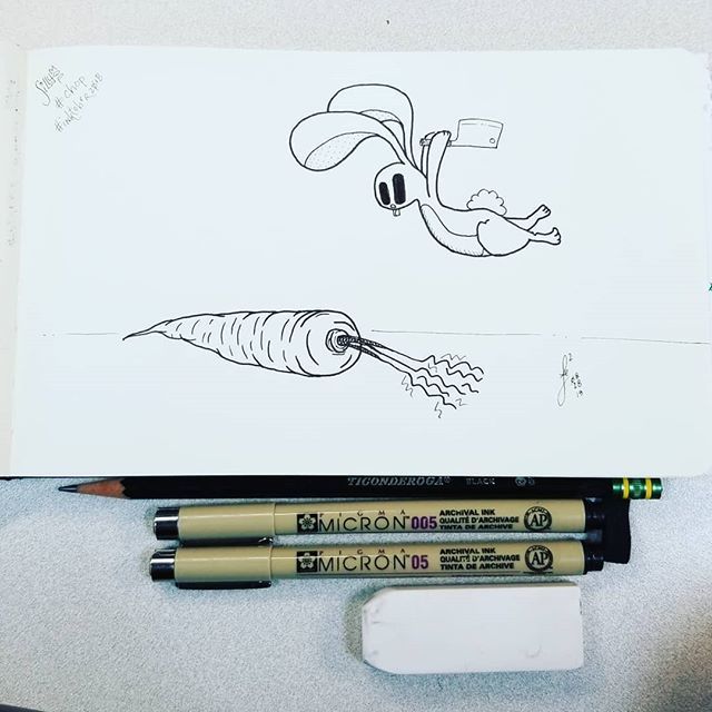 MidOffPrints's tweet photo. Super bunny CHOP! #inktober2018 #chop https://t.co/rH295qISt9 https://t.co/wOx9MORPAQ