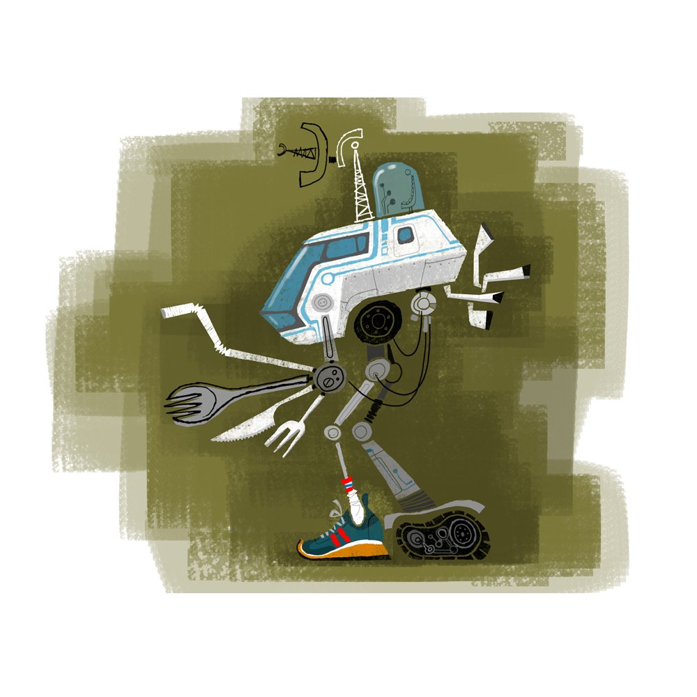 SonyAnimation's tweet image. #NeverBeforeScene: never worry about feeding yourself again with the Forkenknifespoonenator from the development of #Cloudy2 🍴