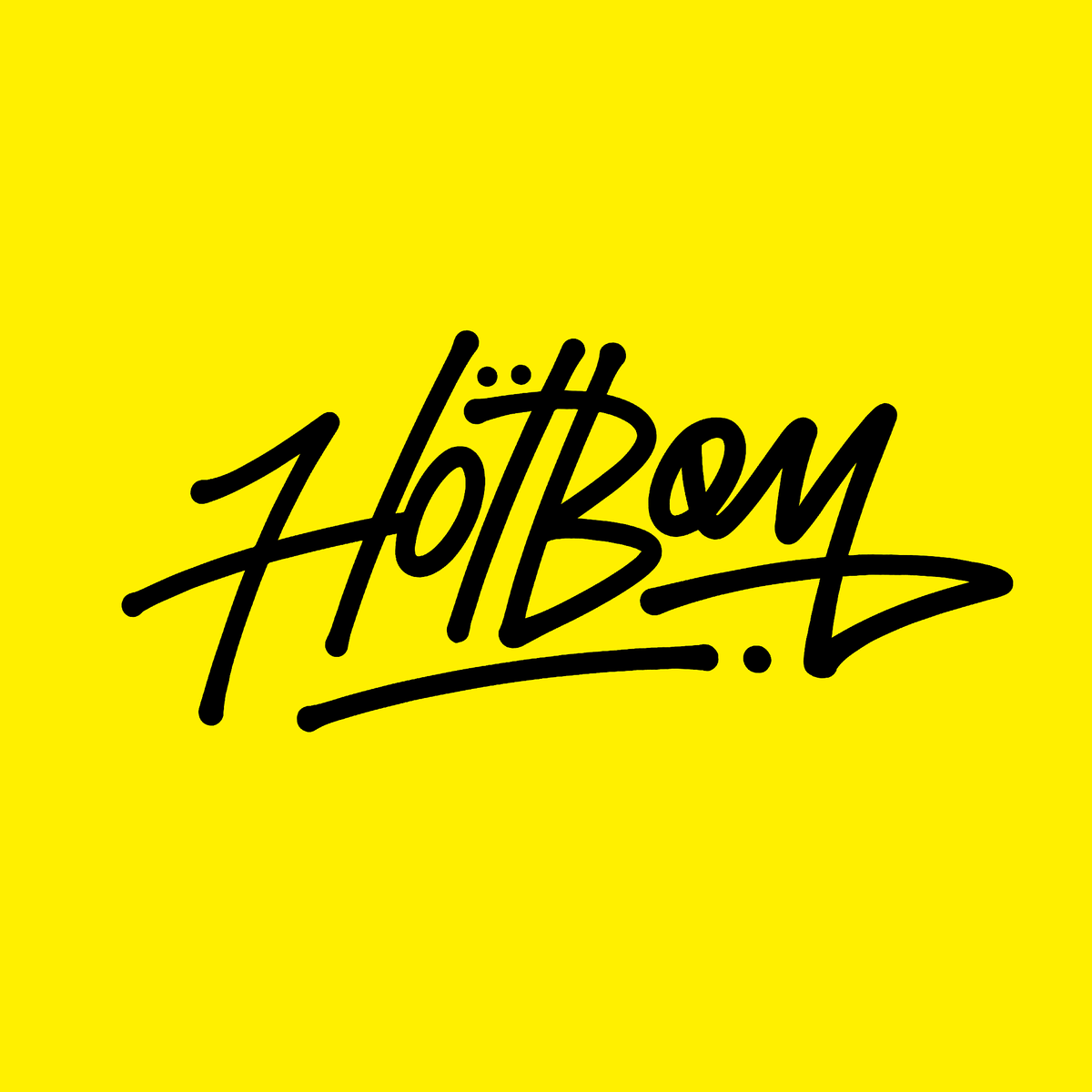 kapuone's tweet photo. Stüssy lettering type for @HOTBOYISM 
Rt's &amp; likes are appreciated 💛 https://t.co/oQe8aDxx9V