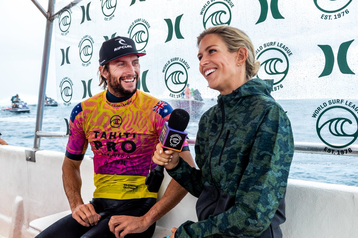 Congrats @RealOwenWright - winner of the #TahitiPro pres. by @Hurley ! Thanks Tahiti and to all the hard-working <a href="/wsl/">World Surf League</a> staff for making this year's event one for the ages.