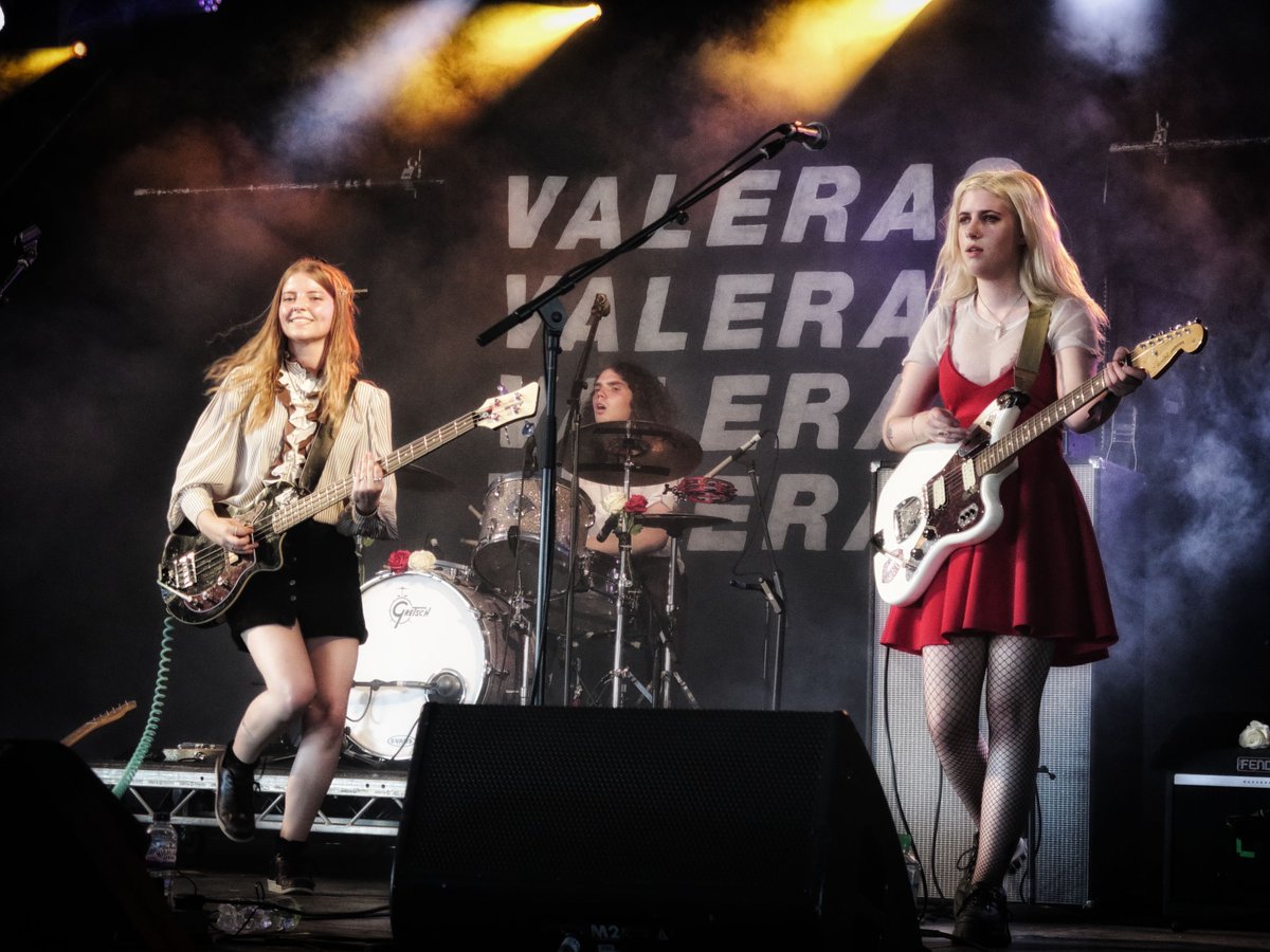 IanLadlow's tweet photo. I've seen @valerasband three times in the last 18 months and they keep getting better culminating in a cracking show at this year's Reading Festival. #valeras #randl19 #localbands https://t.co/8AcypeiFa6