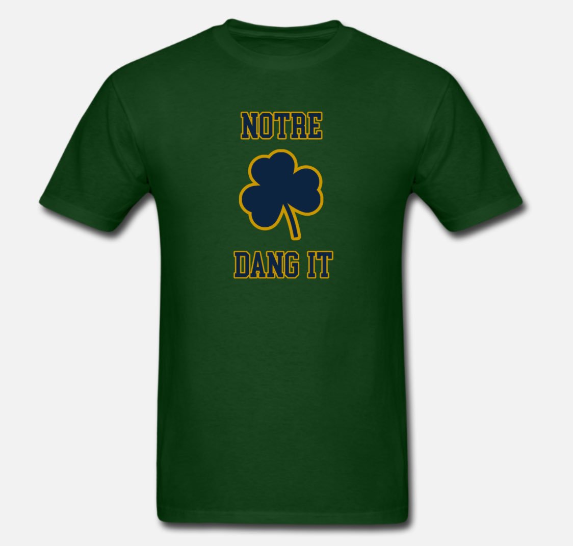 censorshirt's tweet photo. NOTRE DANG IT | available Saturday 9.1.19, just in time for football season! 🏈

#ndfb #notredame #notredamefootball https://t.co/t7JU2u2CEi