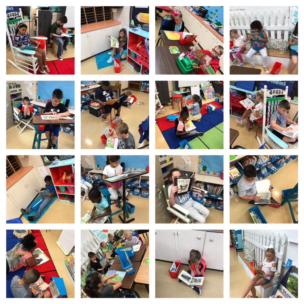 Our read to self stamina is going strong! #daily5 #buildingstamina #lamarrocks