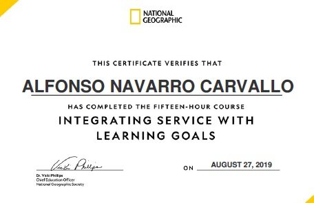 AlfonsoSDGs's tweet photo. Thank you
Integrando el Servicio con los Objetivos de 
Aprendizaje
@drvickip 
@NatGeo 
@NatGeoEducation 
@GlobalGoalsUN 
@TeachSDGs 
#NatGeoServiceLearning 
#ExplorerClassroom
#PlanetOrPlastic
#ODS
#SDGs 
#SDG4 
#EducationForAll 
#TeachSDGs 
#ParticipateInSDGs
#GlobalGoalsSchools https://t.co/8R1pISnaak