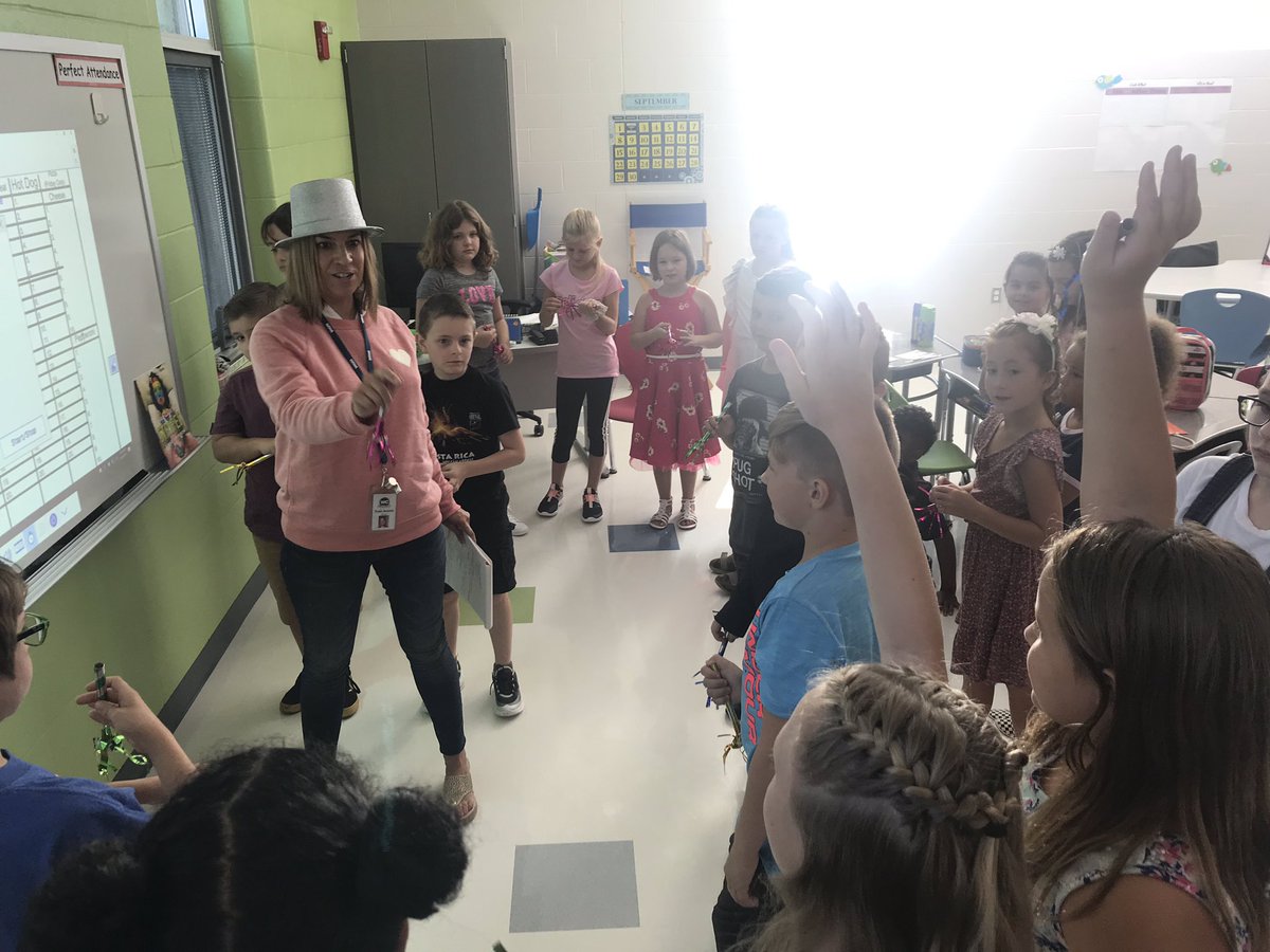 MrsSheffey's tweet photo. #beautifulbeginnings #WCFirstDay #tophatwhitegloves @SummersideElem #WCConnects https://t.co/BVGj6ctkye