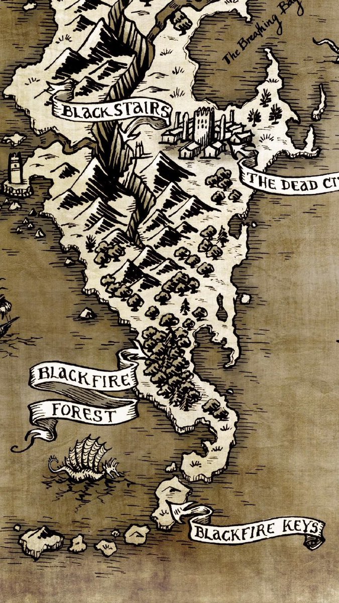 BeholdDBeholder's tweet photo. It’s been a while since I finished a drawing just for me, but I finally made this map! It’s still dnd related. I’ve been inspired greatly by every other fantasy cartographer I follow ✨ #fantasymap #fantasyworldmap #cartography #illustration #dndmap https://t.co/u7xfnHaOWJ