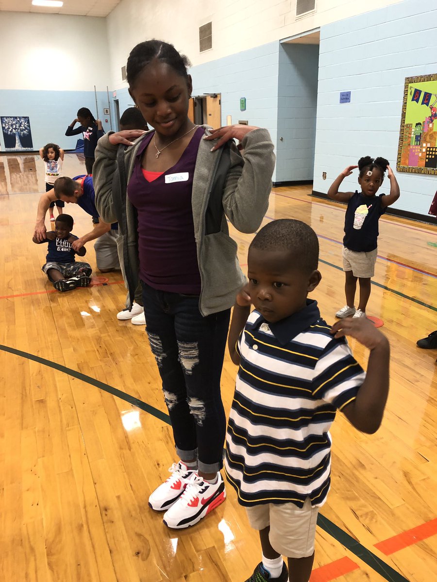 We couldn’t think of a better way to kick start our Little Buddies’ year than by getting some love, support, and guidance from the Big Buddies during their 1st P.E. class <a href="/HarbisonWestEl/">Harbison West Elem</a> . #BeTheChange #Pridein5