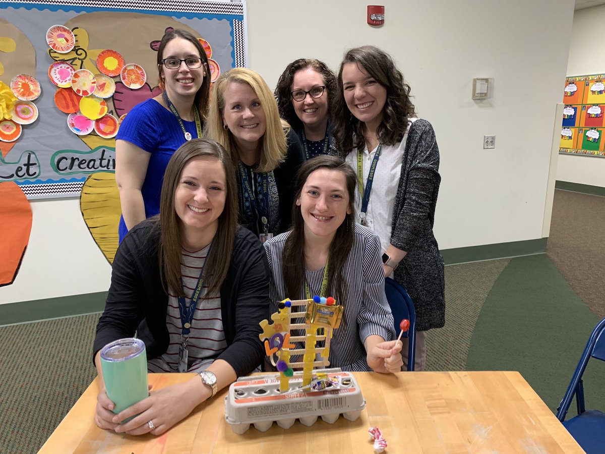 I just love this 2nd grade team of mine. 💕 Wednesday PD learning how we can integrate #STEAM into our classrooms! <a href="/EdgewoodPrimary/">Edgewood Primary</a> #EdgewoodProud #WeArePonies