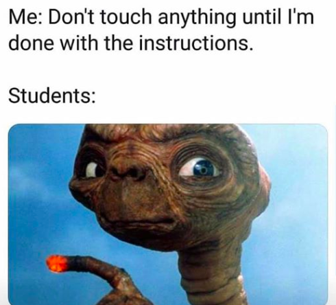 PledgeCents's tweet photo. uhm, totally accurate... #teacherlife #teaching #education #edchat #whatisschool #backtoschool #TeacherHumor #teacherproblems https://t.co/95hWmFl7He