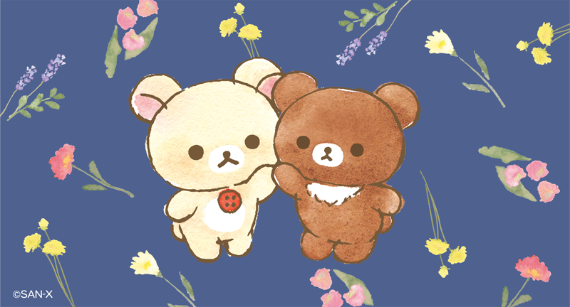 no humans teddy bear stuffed animal stuffed toy flower bear blue background  illustration images