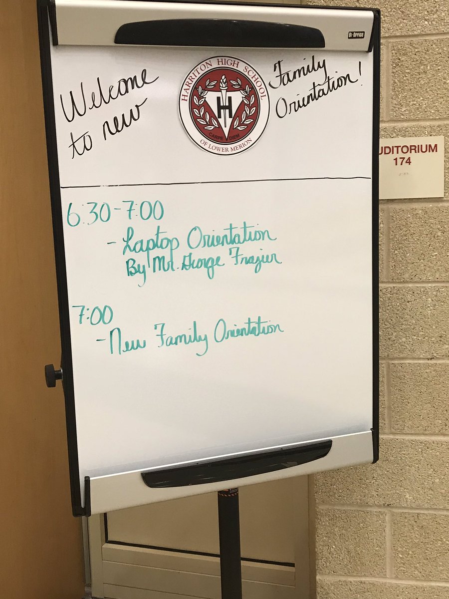 Harriton_HS's tweet image. Our New Family Orientation is underway. #RamPRIDE