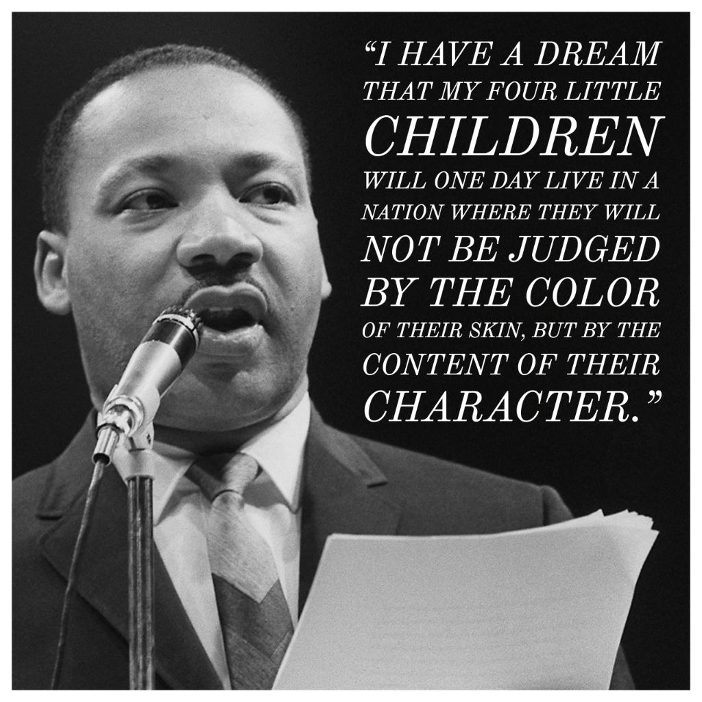 Color Martin Luther King Speech I Have A Dream 