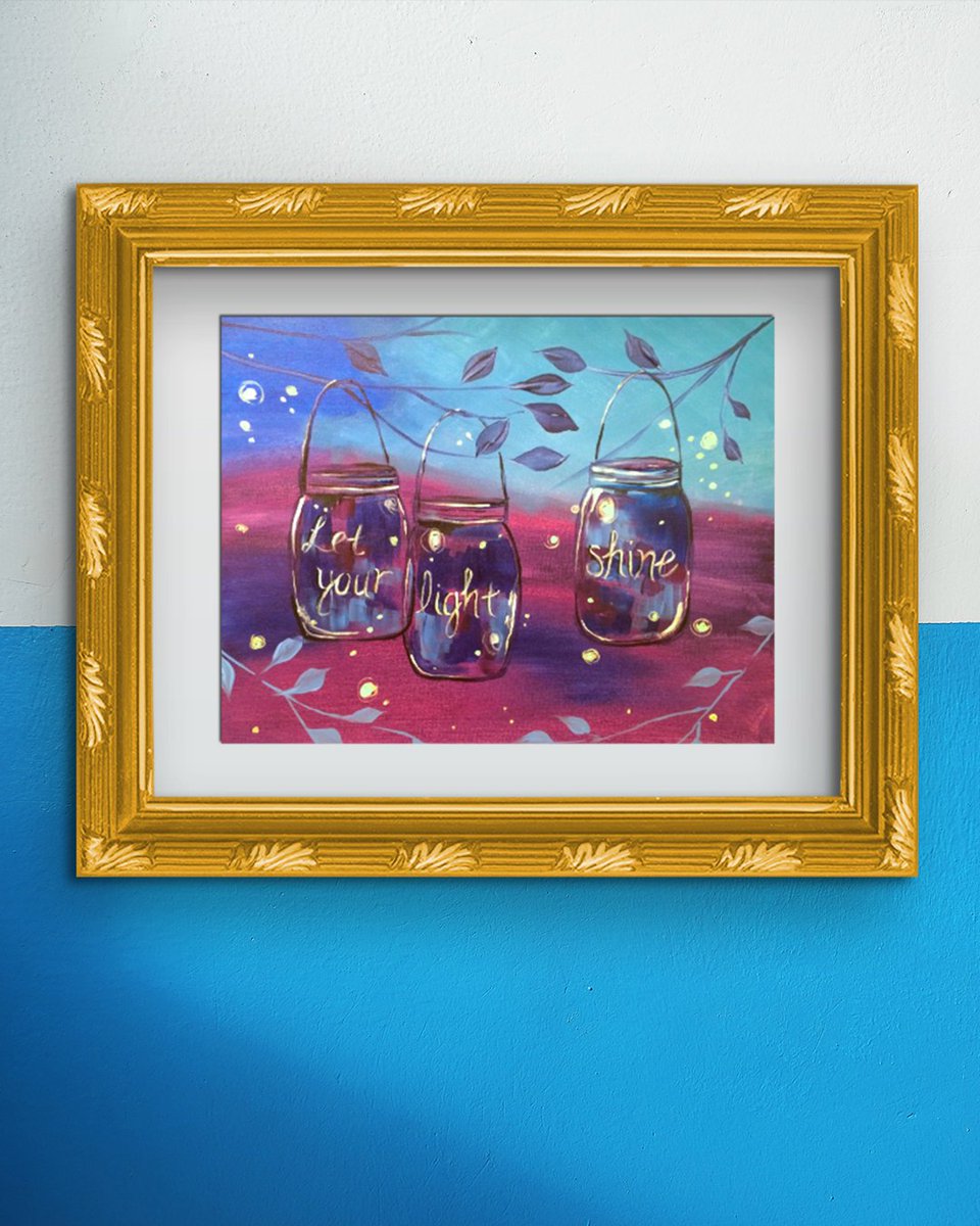 cgcarbones's tweet photo. Are you coming to the next Paint Nite? Create this gorgeous piece called "Let Your Light Shine." You’ll go from a blank canvas to a masterpiece of your own, with plenty of laughs along the way!
🎨 Wednesday, September 11 at 7pm
🎟️ Tickets: https://t.co/oyVft9MyuR https://t.co/c1LDunphlj