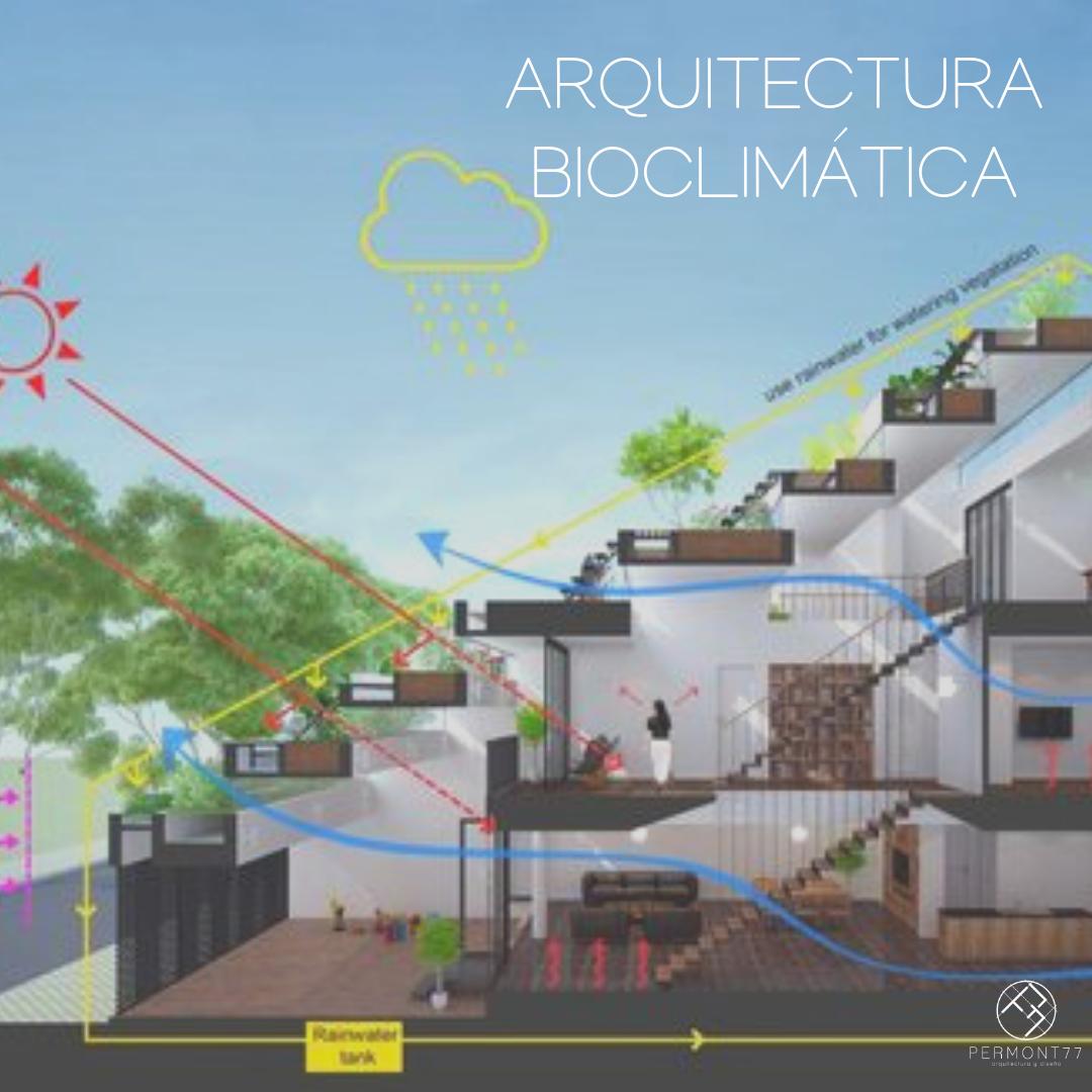 ARQUITECTURA BIOCLIMÁTICA
Es la arquitectura capaz de autorregularse térmicamente por sí misma y sin necesidad de requerir aparatos tecnológicos.

#permont77