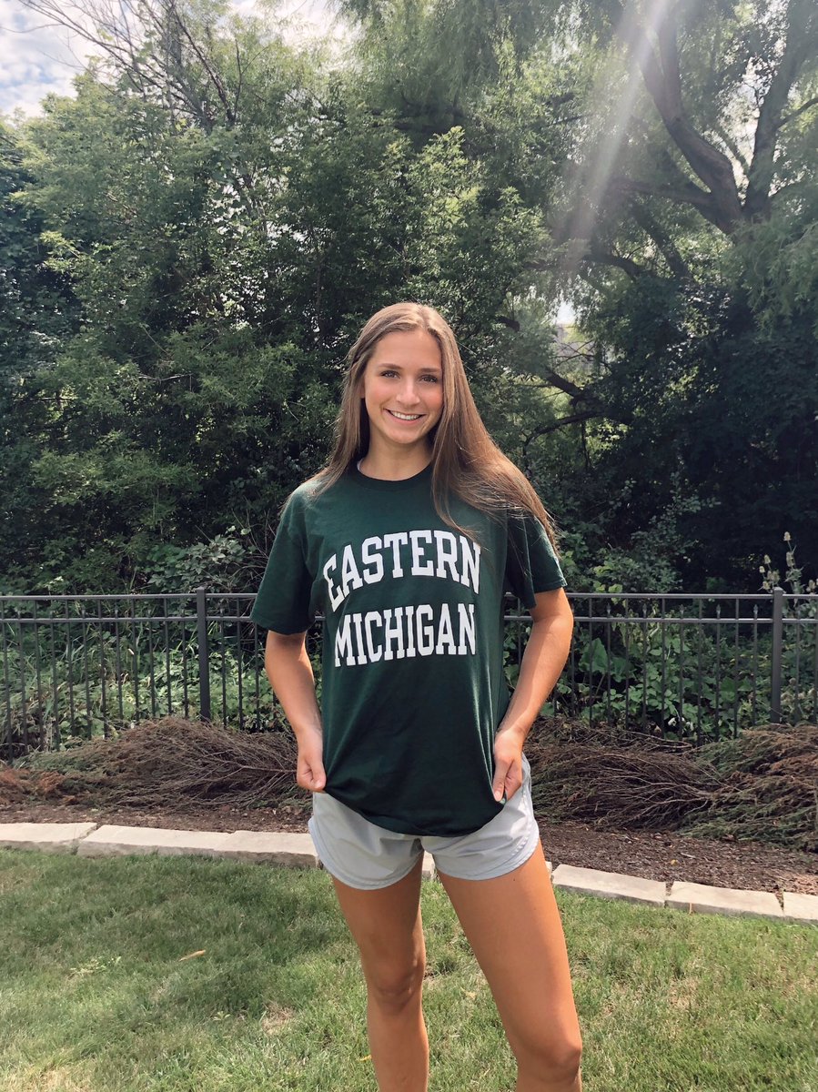 madelinetim's tweet photo. I couldn’t be more excited to announce that I have committed to play D1 volleyball at Eastern Michigan University. A huge thanks to my family, coaches, and teammates that have supported me along the way! Go Eagles! 🦅 @CLCVB @SkyHighVB @McHenryCoSports @EMUVolleyball https://t.co/Tn7xEKfb6g
