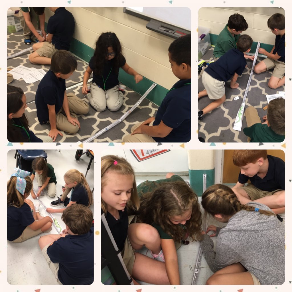 MrsBstaff's tweet photo. We had a blast making our Bumper Coasters today! What makes roller coasters go so fast? @JETurnerSchool @GlendaWarren15 @MCPSS_SuperSci #mysteryscience https://t.co/geURTRqQdu