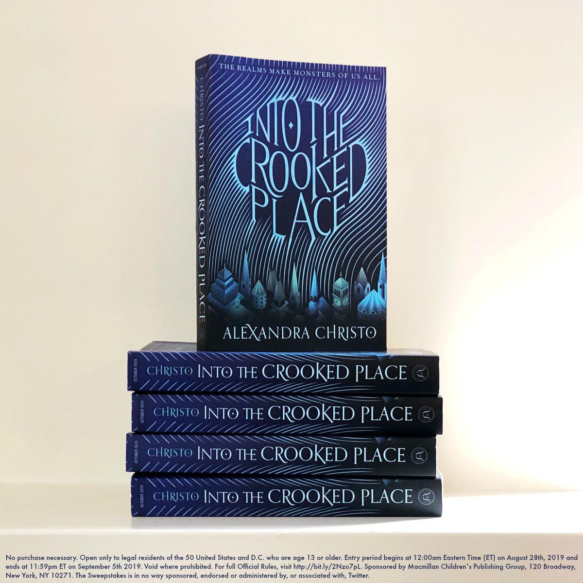 FierceReads's tweet photo. If you've been DYING to get your hands on @alliechristo’s dark &amp; gritty new series starter, INTO THE CROOKED PLACE, you should probably follow+RT to enter to win an ARC right now!!! 

(US only, ends 9/5. Full rules: https://t.co/gYi8NObsrY) #sweeps #intothecrookedplace https://t.co/wze2yenY0r