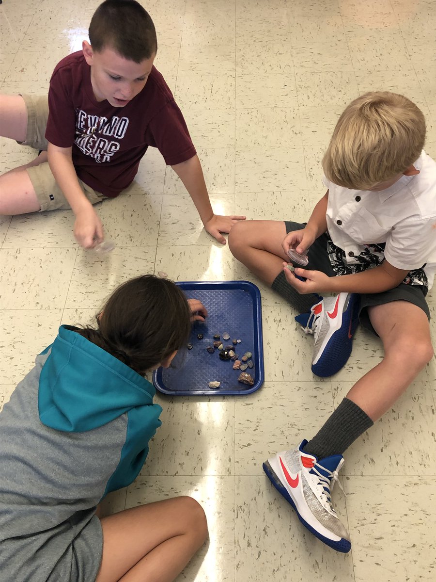 Scientists hard at work!! <a href="/RoadrunnerROCKS/">Royalview Elementary</a>