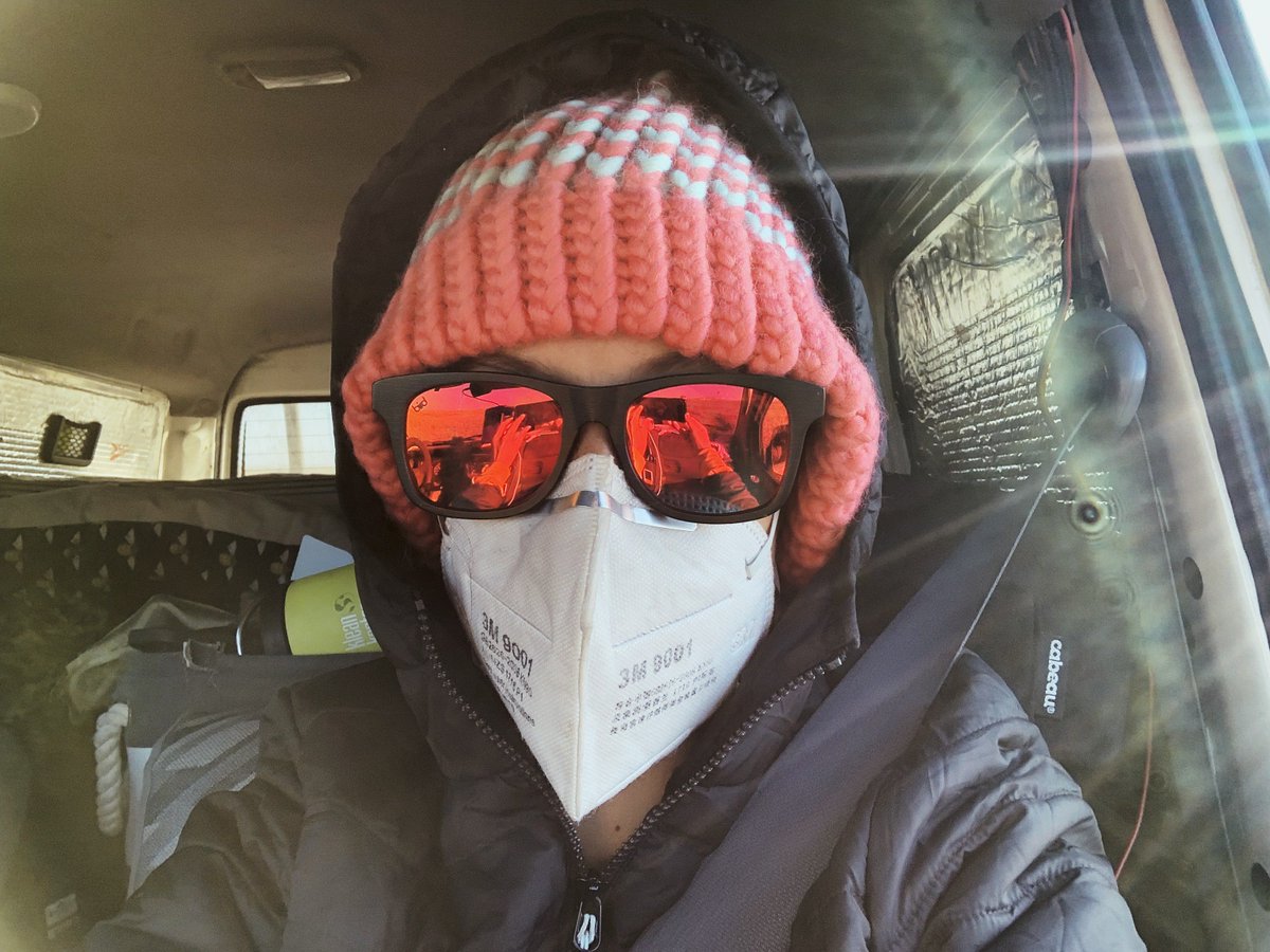 Cold and dusty? Not a problem. Trying out a new look for the Kazakhstan steppe.
•
#kazakhstan #mongolrally2019 #mongolrally #beeswithoutborders #birdsunglasses #mycraghoppers #vanlife #adventure #challengeyourself #exploreeverything #forlifesadventures #livetotravel #ontheroad