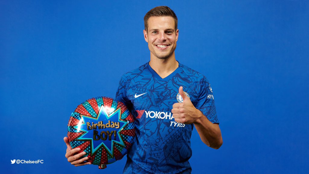 Happy Birthday!
Felicidades en tu día Cesar Azpilicueta, grande capitán.   