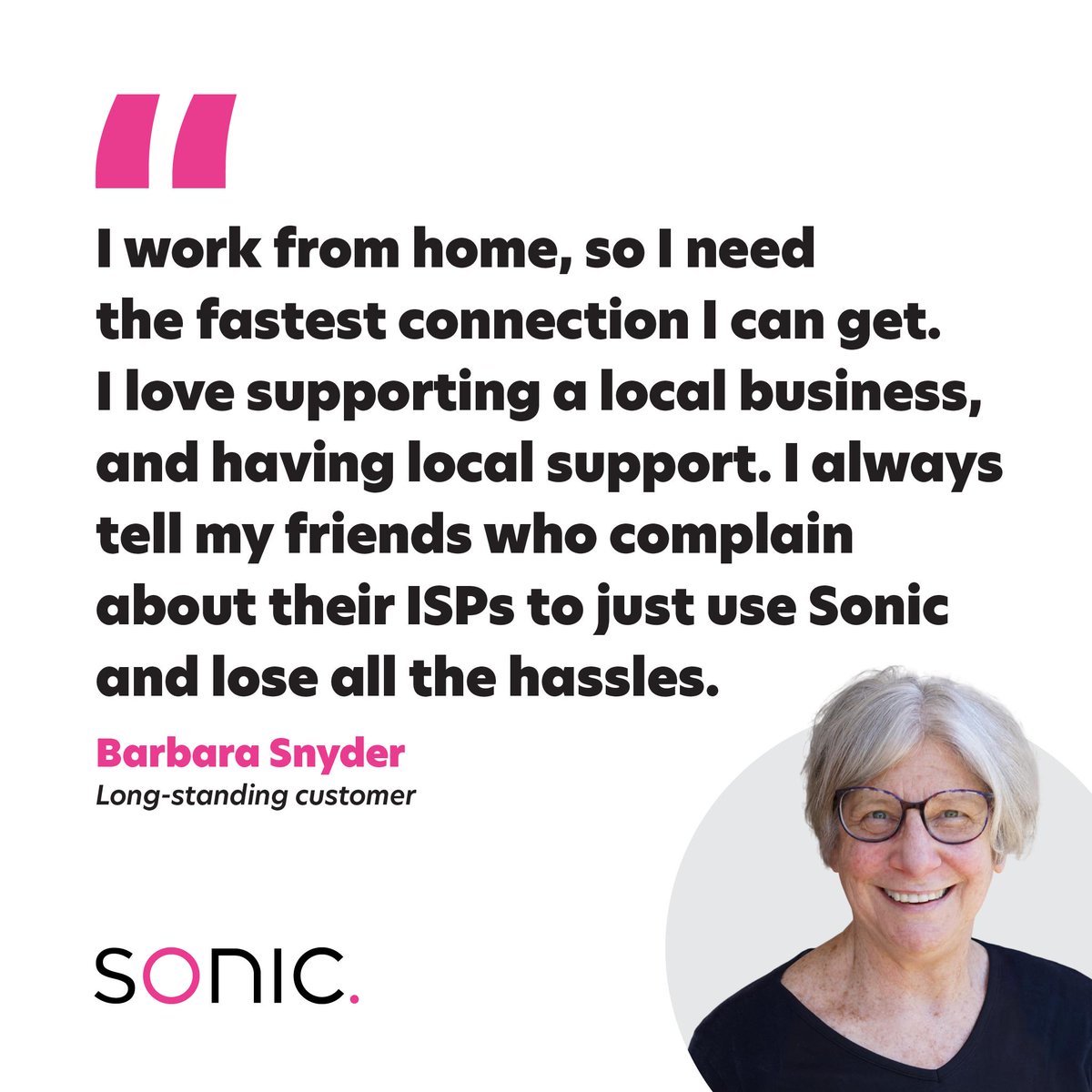 sonic's tweet photo. Fast, friendly internet. Tell your friends! #SoundsLikeSonic https://t.co/308M2KF8sb https://t.co/YMs1Was0xi