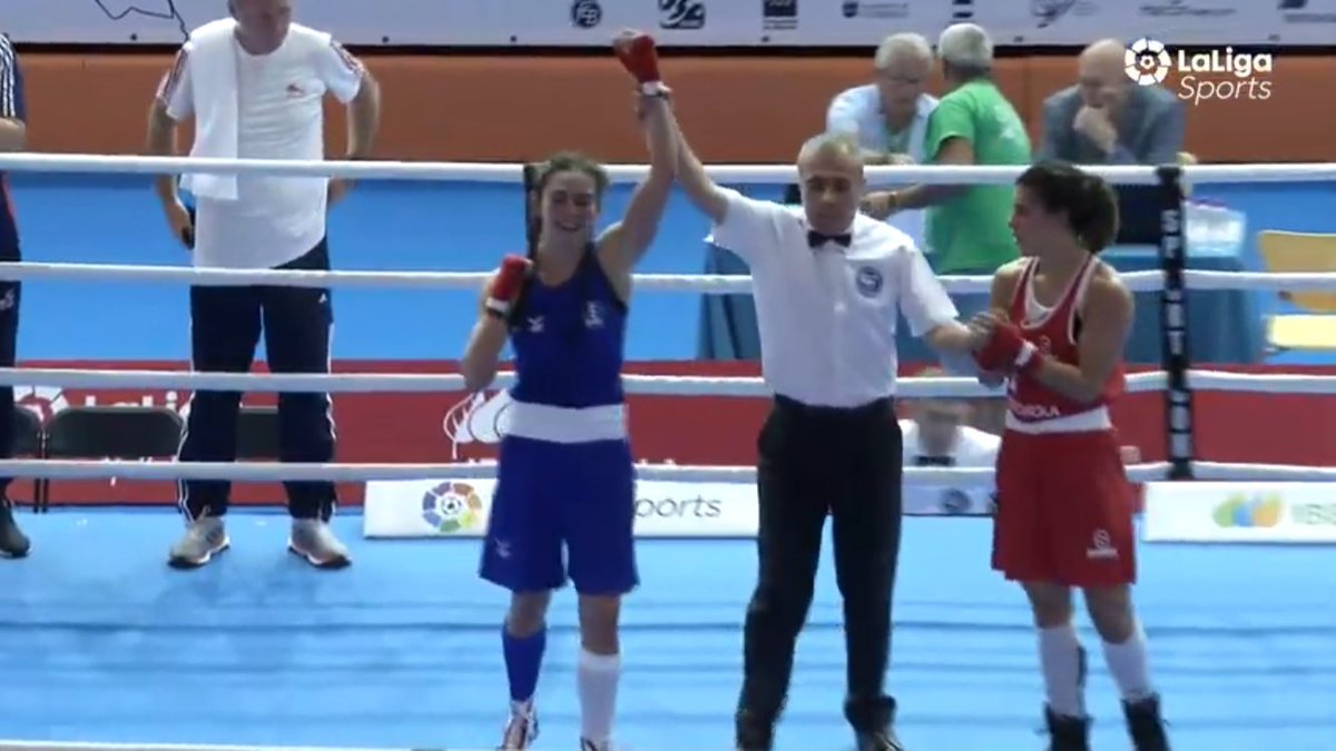 domcug's tweet photo. A guaranteed 🏅 for @karriss_imogen of the @armyboxingteam at the Euro Champs. Another world class performance beating Spain in style. https://t.co/mg4fzbjy5n
