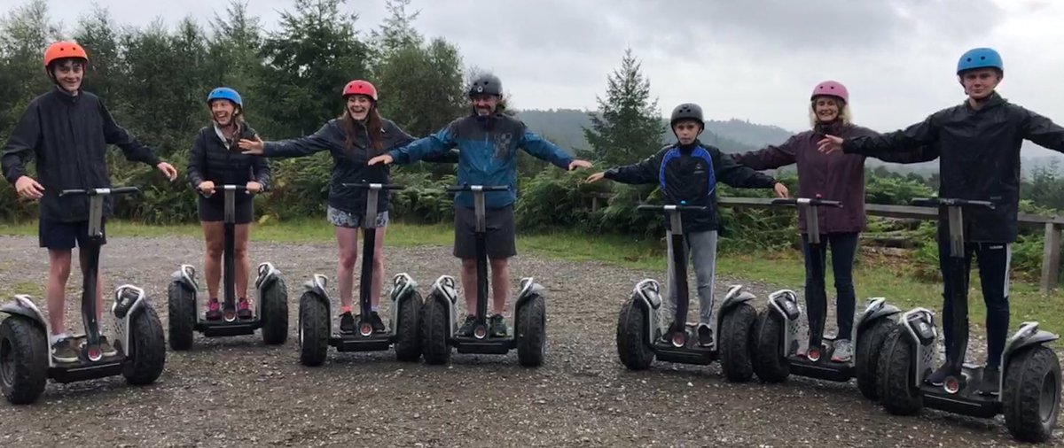 It’s Wet- So what - we can still Go Segway! #gosegway #haldonforest #segway
