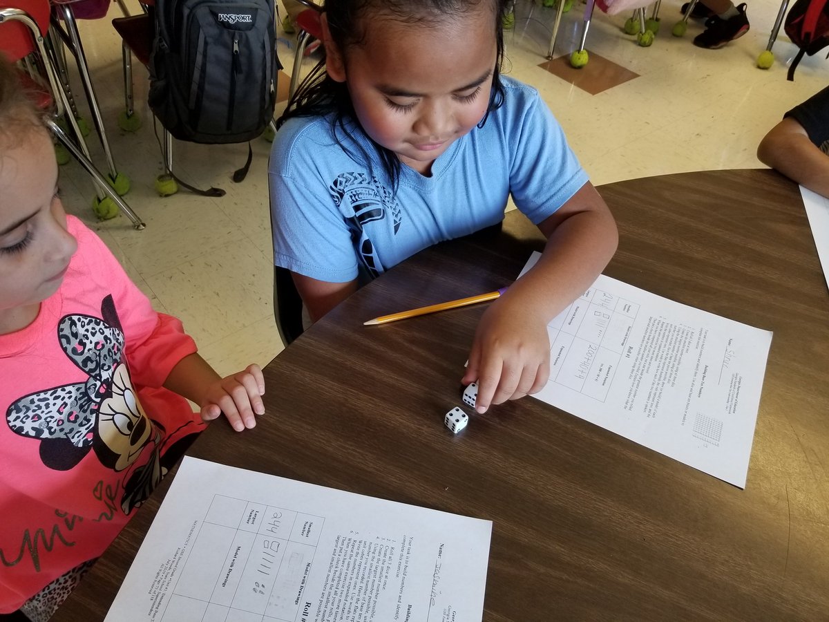 2ndHte's tweet photo. Ms. Foster's class at Hightower Trail @HTEschool is having fun doing the DOE Frameworks Task: Building Base-ten Numbers. @ByrdTeaching #augustmathchallenge https://t.co/zcEaNiEs40