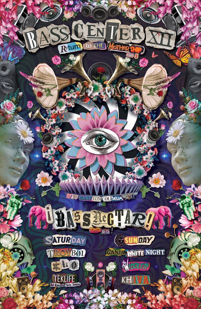 KosmicEyeCandy's tweet photo. Twitter: Basshead Edition DO YOUR THING❗️❗️ we must find this artist this event poster is def top notch 😮🤤 https://t.co/c6uflEfISO