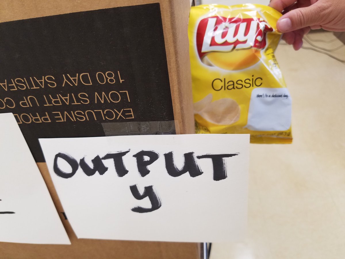 AOTCedu's tweet photo. Students in #HIDOE808 learning that functions are like magic boxes that use relationships to transform their input to new outputs. We'll share more lessons like this at our Math Literacy Symposium in Oct. More: https://t.co/zGxtSReVXe 

#MathLiteracy #AheadoftheClass #HIedu https://t.co/yioAP1qri9
