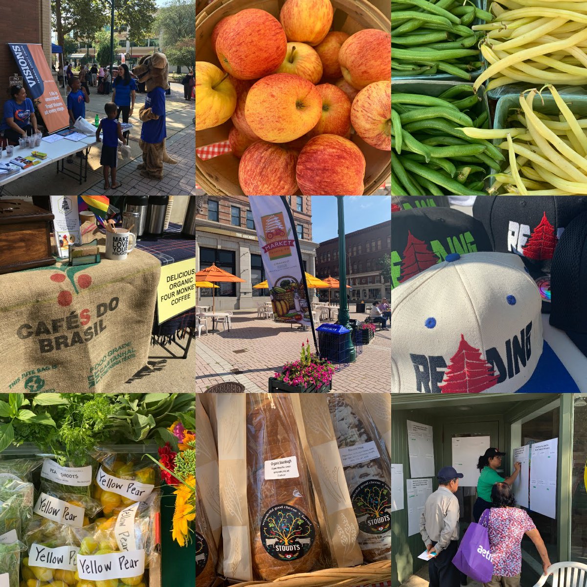 PennStMarket's tweet photo. It's MARKET DAY tomorrow! 2 more Thursdays together in @downtownreading! 10 am to 2 pm... https://t.co/SRphbRaXI2 https://t.co/mimyUSDyLC