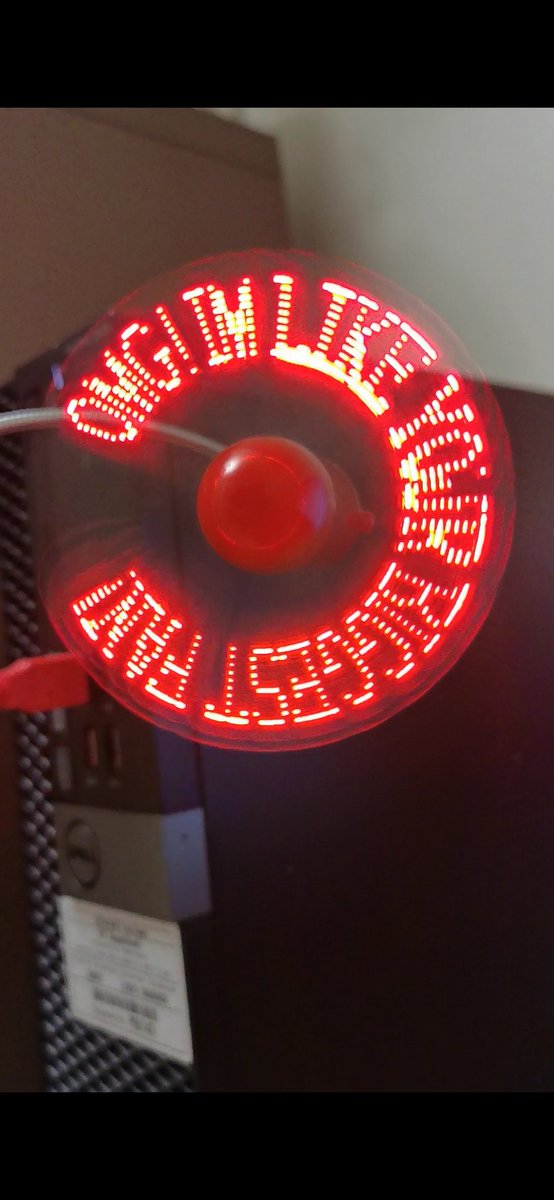 RuthGoalby's tweet photo. When your Matron gives you a fan because it's so hot in the office! Thank you @sharongouldinga 🔥😘 https://t.co/gH693WadKQ