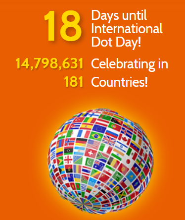 _CindyWallace_'s tweet photo. International Dot Day is almost here!!! Check out the plethora of resources in @discoveryeducation https://t.co/KF4Q2LYagF #dotday #MakeYourMark https://t.co/7rmlIYtu6E