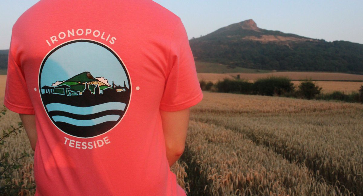 Ironopolis1876's tweet photo. NEW RELEASE • TOMORROW 7PM • https://t.co/P9fzXipkQw •

Inspired by an old Cleveland County Council design and our very own logo, the Town &amp; Country tee and pin badge pays homage to our region’s great landmarks.

Full colour print to the back and wordmark to the front.

#UTB https://t.co/mY45Kj8fe5