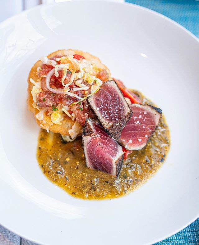 Pesce_DC's tweet photo. That’s right, we’ve got #1 sushi grade seared Tuna served w/ Spicy Poblano. Tell us if you think you can handle the 🔥 below! https://t.co/E96AwQeHYk https://t.co/Z8r4l2hnqw