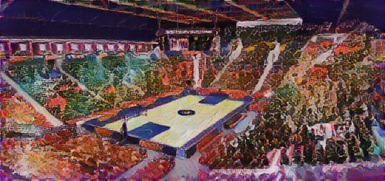carlosdelab's tweet image. My main work is design stadiums and arenas for @HOKLondon at @HOKSportsRecEnt group. I was wondering if I can use ML (Arbitrary Image Stylization technique) to merge different designs. Here are the initial results